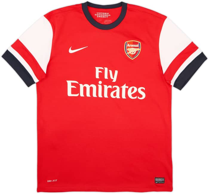 2012-14 Arsenal Home Shirt Arteta #8 - 8/10 - (M)