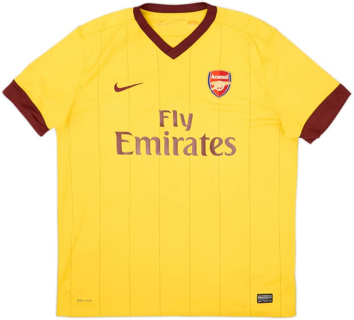 2010-13 Arsenal Visitante Camiseta Arteta #8 - 6/10 - (XL)