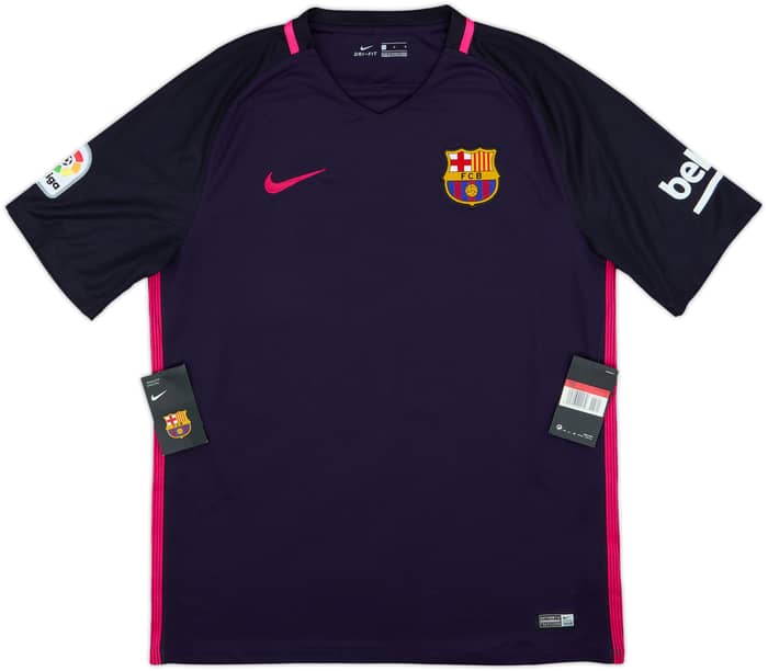 2016-17 Barcelona Away Shirt Messi #10 (L)