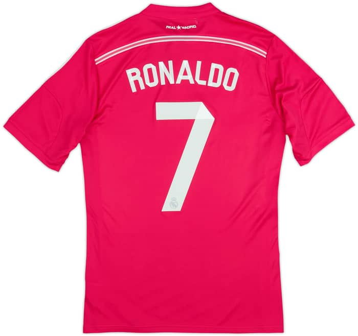2014-15 Real Madrid Away Shirt Ronaldo #7 - 7/10 - (M)