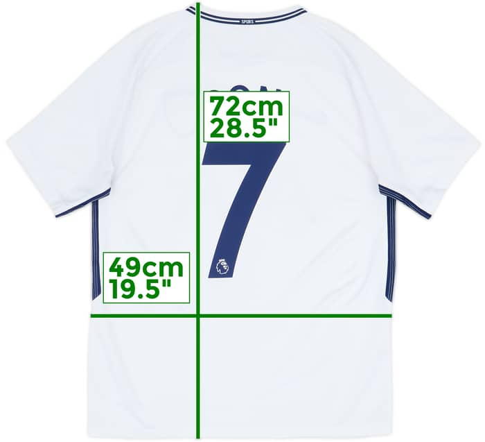 2017-18 Tottenham Home Shirt Son #7 - 6/10 - (M)