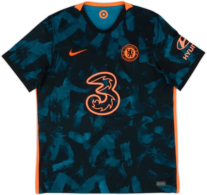 2021-22 Chelsea Third Shirt Pulisic #10 - 8/10 - (XL)