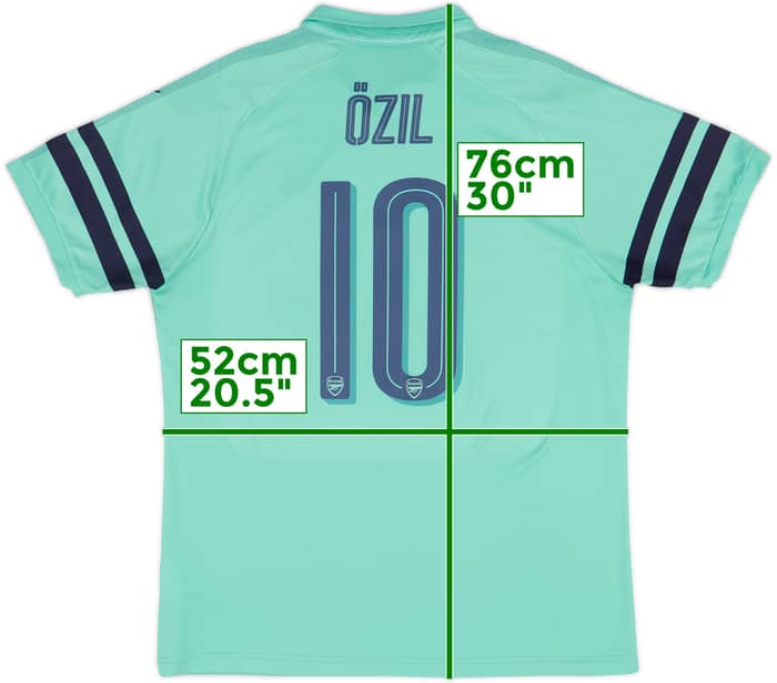 2018-19 Arsenal Third Shirt Ozil #10 - 8/10 - (L)