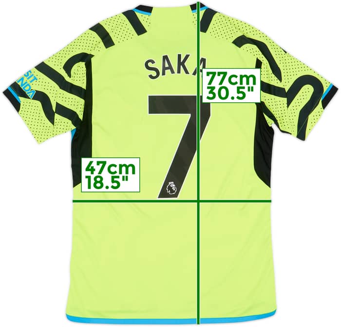 2023-24 Arsenal Away Shirt Saka #7 - 7/10 - (M)