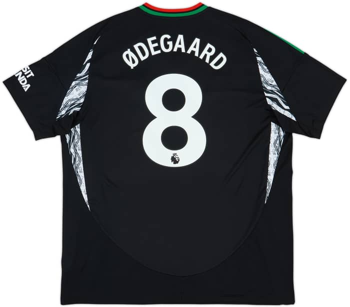 Camiseta de visitante del Arsenal 2024-25 Odegaard #8 - 8/10 - (XXL)