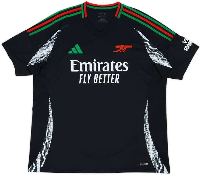 Camiseta de visitante del Arsenal 2024-25 Odegaard #8 - 8/10 - (XXL)