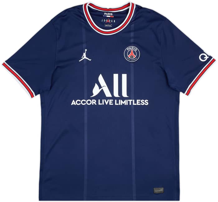 2021-22 Paris Saint-Germain Home Shirt Messi #30 - 9/10 - (L)