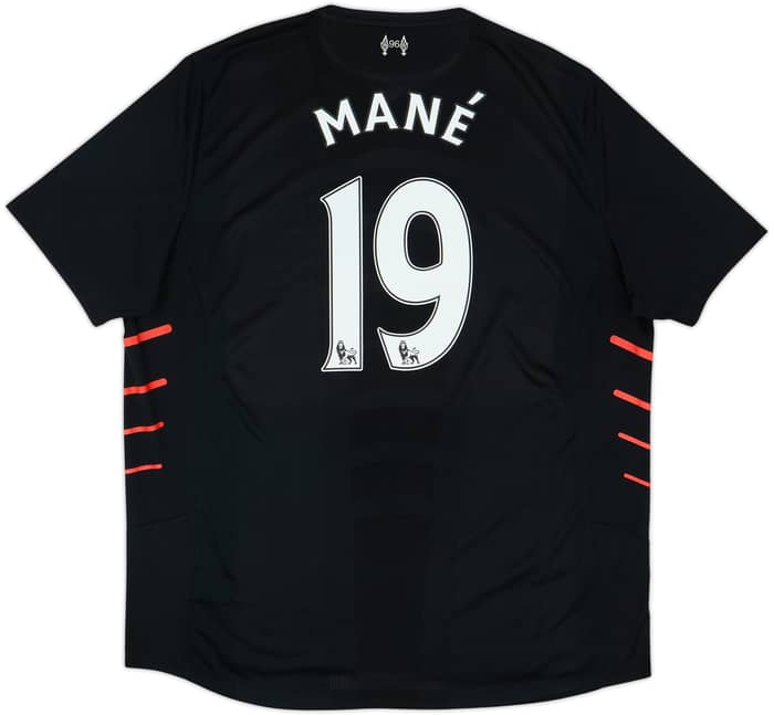Camiseta de visitante del Liverpool 2016-17 Mane #19 - 6/10 - (XXL)