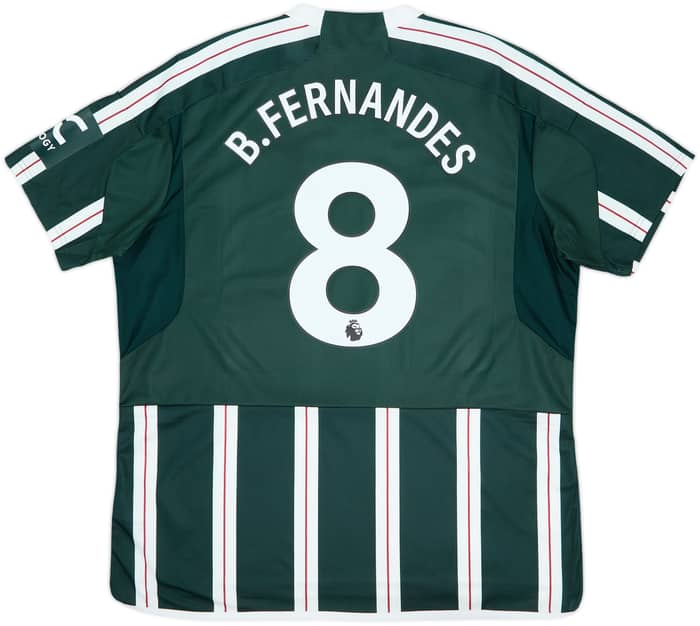2023-24 Manchester United Away Shirt B.Fernandes #8 - 8/10 - (XXL)