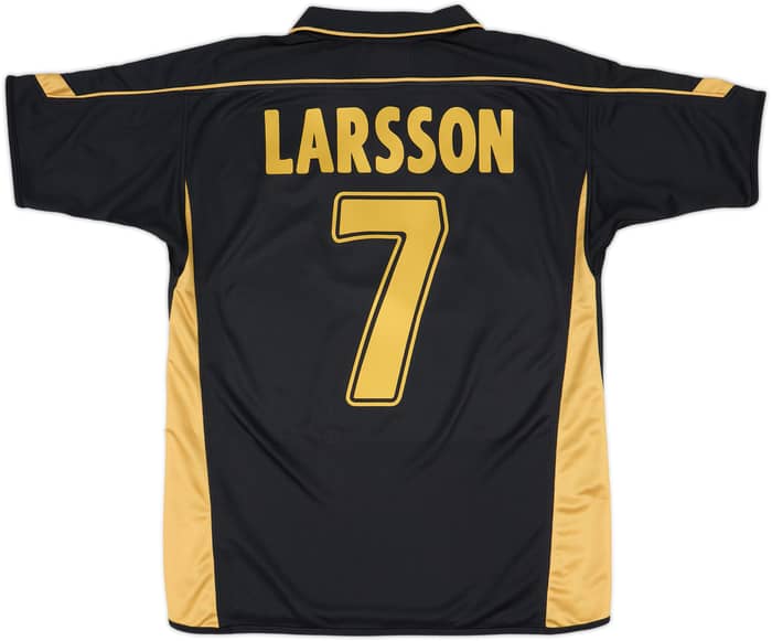 2003-04 Celtic Camiseta Visitante Larsson #7 - 8/10 - (L)