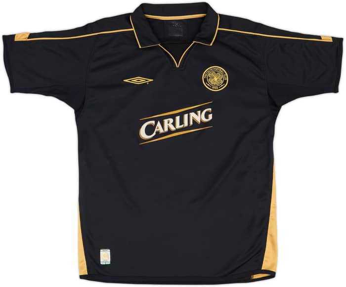 2003-04 Celtic Camiseta Visitante Larsson #7 - 8/10 - (L)