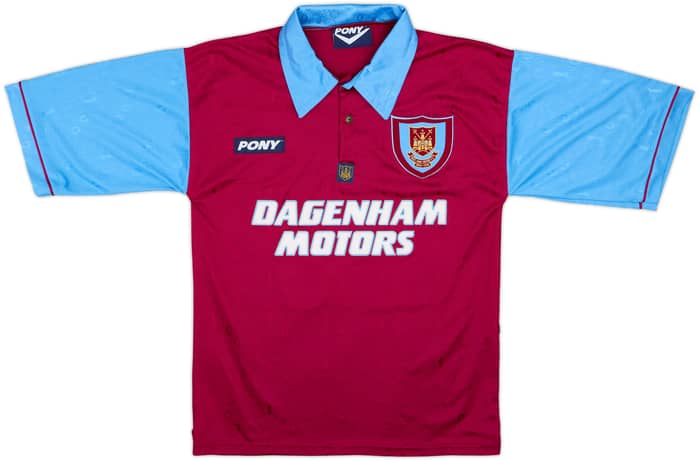 1995-97 West Ham Centenary Home Shirt Lampard #26 - 9/10 - (S)