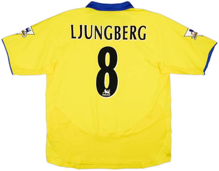Camiseta de visitante del Arsenal 2003-05 Ljungberg #8 - 8/10 - (XL)