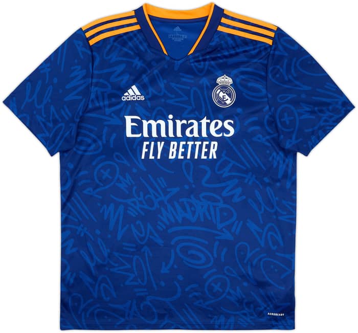 2021-22 Real Madrid Away Shirt Benzema #9 - 10/10 - (L)
