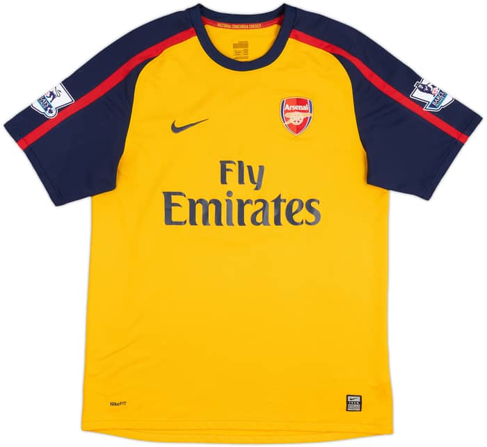 2008-09 Arsenal Away Shirt Fabregas #4 - 6/10 - (L)