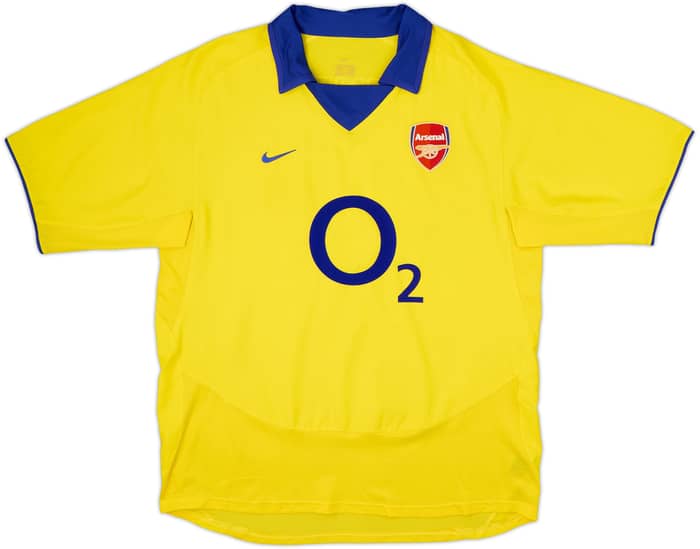 2003-05 Arsenal Away Shirt Henry #14 - 8/10 - (L)