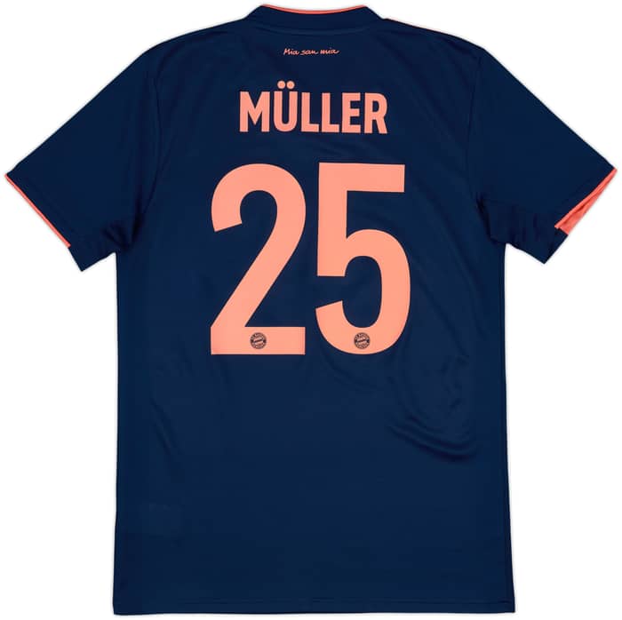 2019-20 Bayern Munich Third Shirt Muller #25 - 8/10 - (S)
