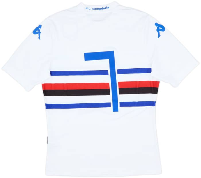 2013-14 Sampdoria Youth Match Issue Away Shirt #7