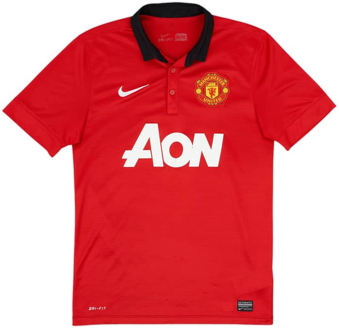 2013-14 Manchester United Home Shirt Rooney #10 - 5/10 - (S)