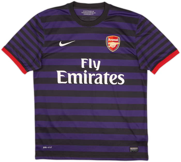 2012-13 Arsenal Visitante Camiseta S.Cazorla #19 - 6/10 - (M)