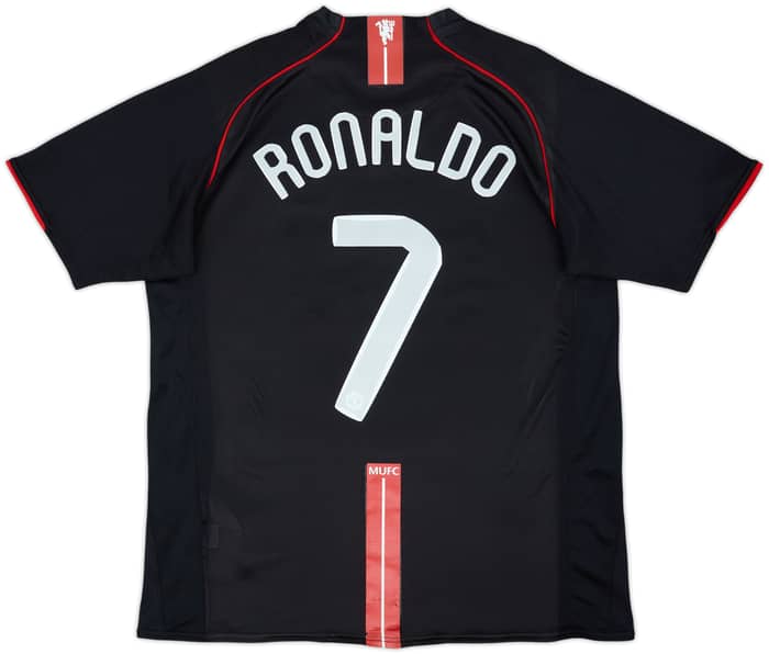 2007-08 Manchester United Away Shirt Ronaldo #7 - 5/10 - (L)