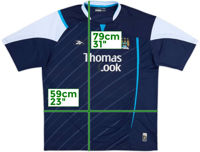 2005-06 Manchester City Away Shirt - 4/10 - (XL)