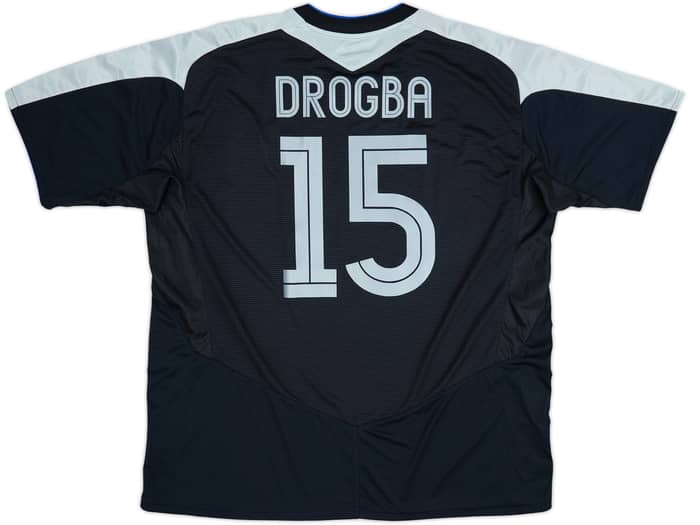 2004-05 Chelsea Away Shirt Drogba #15 - 9/10 - (3XL)