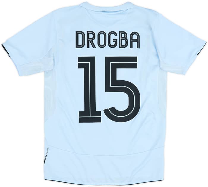 2005-06 Chelsea Away Shirt Drogba #15 - 8/10 - (S)