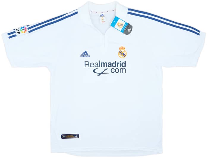 Camiseta de local del Real Madrid 2001 Zidane #5 (XL)