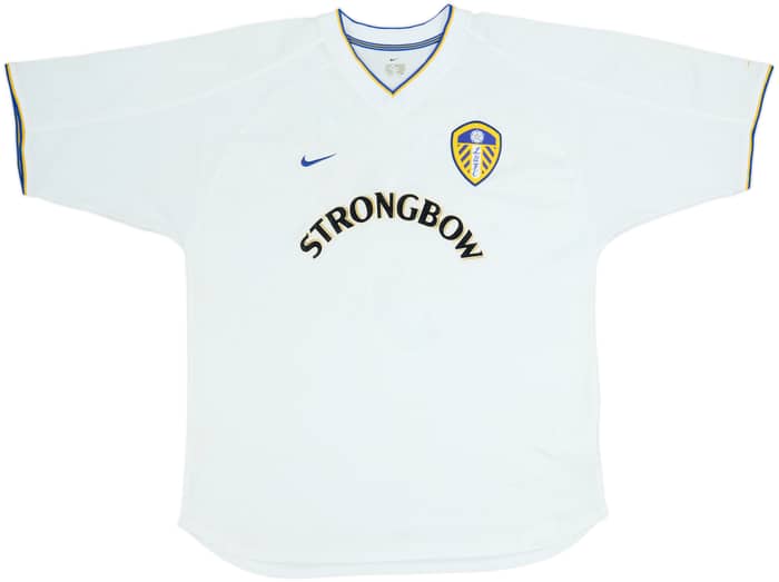 2000-02 Leeds United Camiseta Local Radebe #5 - 8/10 - (L)