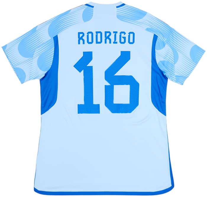 2022-23 Spain Away Shirt Rodrigo #16 (L)