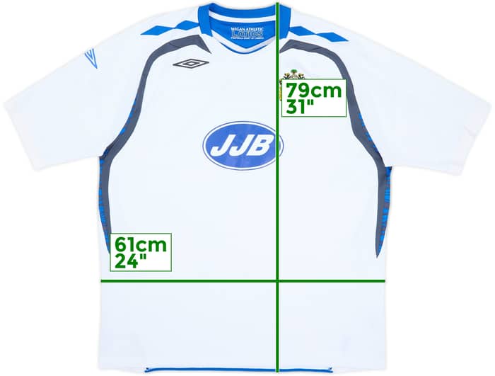 2007-08 Wigan Away Shirt - 6/10 - (XXL)