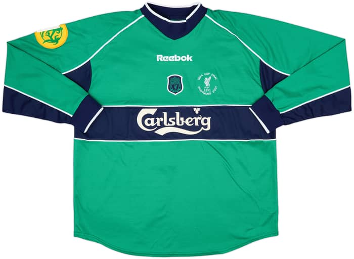 2000-01 Liverpool GK Shirt Westerveld #1 - 9/10 - (XL)