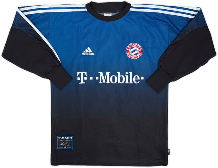 2002-03 Bayern Munich GK Shirt Kahn #1 - 6/10 - (S)