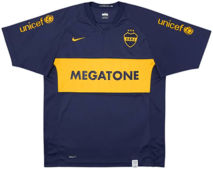 2008-09 Boca Juniors Home Shirt - 6/10 - (M)