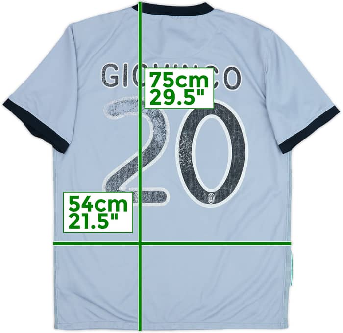 2009-10 Juventus Away Shirt Giovinco #20 - 4/10 - (M)