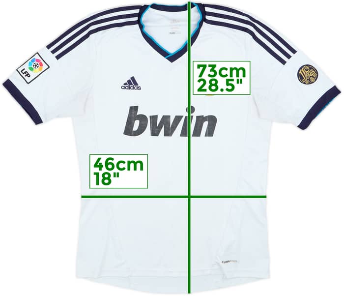 2012-13 Real Madrid Home Shirt - 4/10 - (M)
