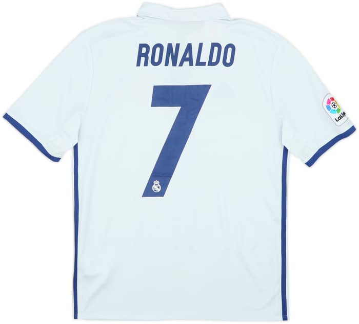 2016-17 Real Madrid Home Shirt Ronaldo #7 - 4/10 - (M)