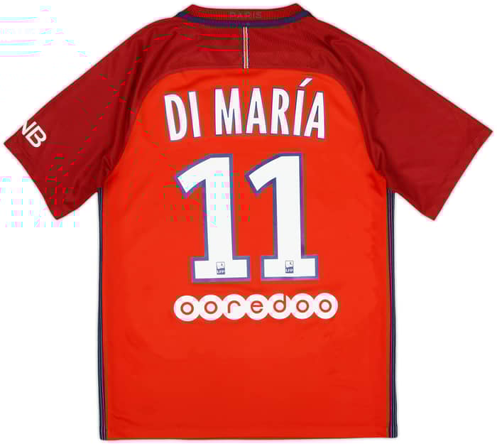 2016-17 Paris Saint-Germain Away Shirt Di Maria #11 - 10/10 - (S)