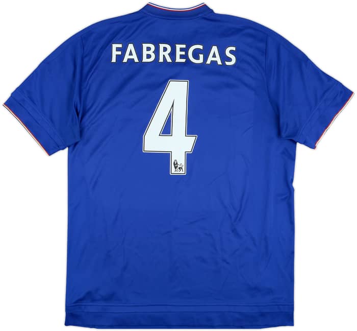 2015-16 Chelsea Home Shirt Fabregas #4 - 5/10 - (XL)