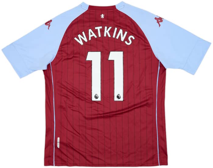 2020-21 Aston Villa Home Shirt Watkins #11 - 8/10 - (XL)