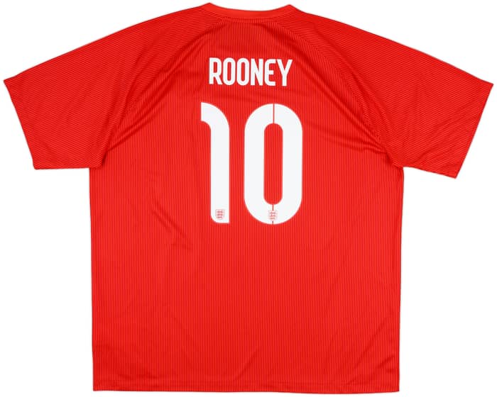 2014-15 England Away Shirt Rooney #10 - 10/10 - (XXL)