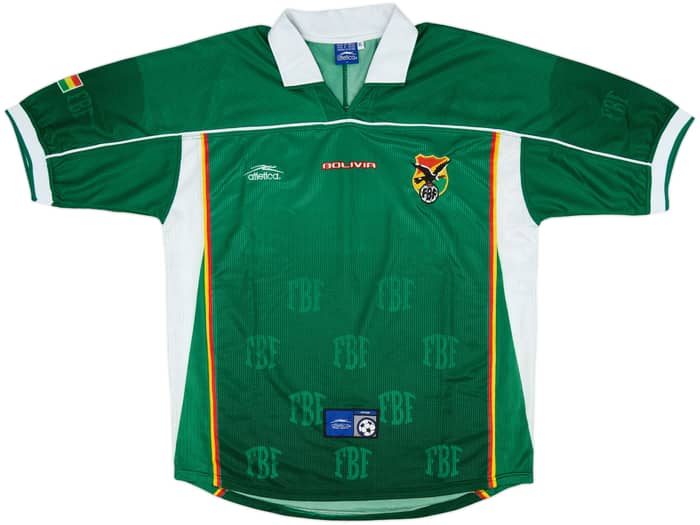 2002-03 Bolivia Home Shirt - 9/10 - (XL)