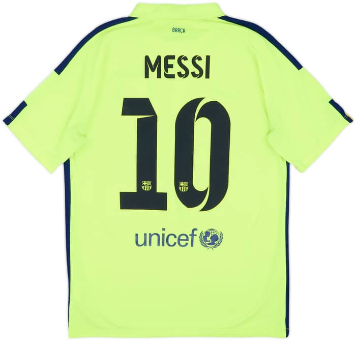 2014-15 Barcelona Third Shirt Messi #10 - 8/10 - (M)