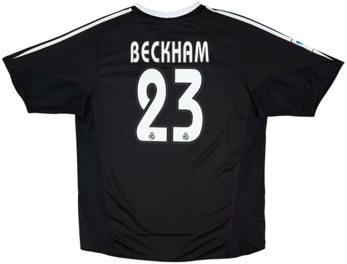 2004-05 Real Madrid Away Shirt Beckham #23 - 10/10 - (L)