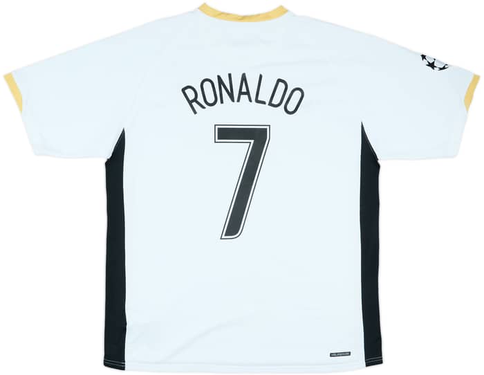 2006-08 Manchester United Away Shirt Ronaldo #7 - 9/10 - (XL)