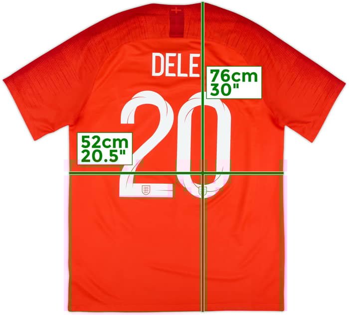 2018-19 England Away Shirt Dele #20 - 10/10 - (M)