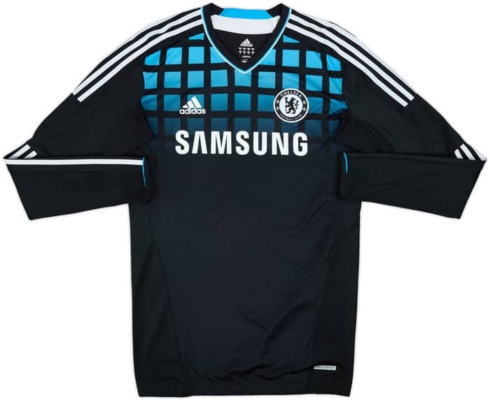 2011-12 Chelsea Player Issue TechFit Away L/S Shirt Drogba #11 - 8/10 - (XL)