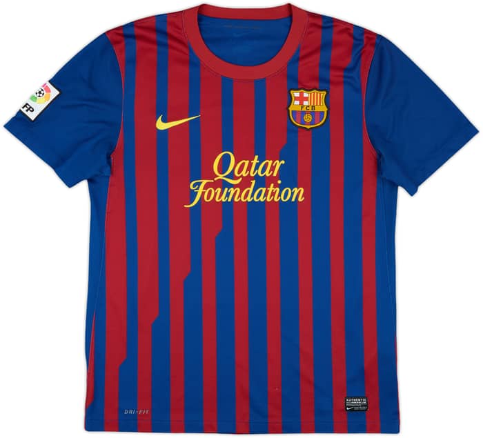 2011-12 Barcelona Home Shirt A.Iniesta #8 - 6/10 - (L)