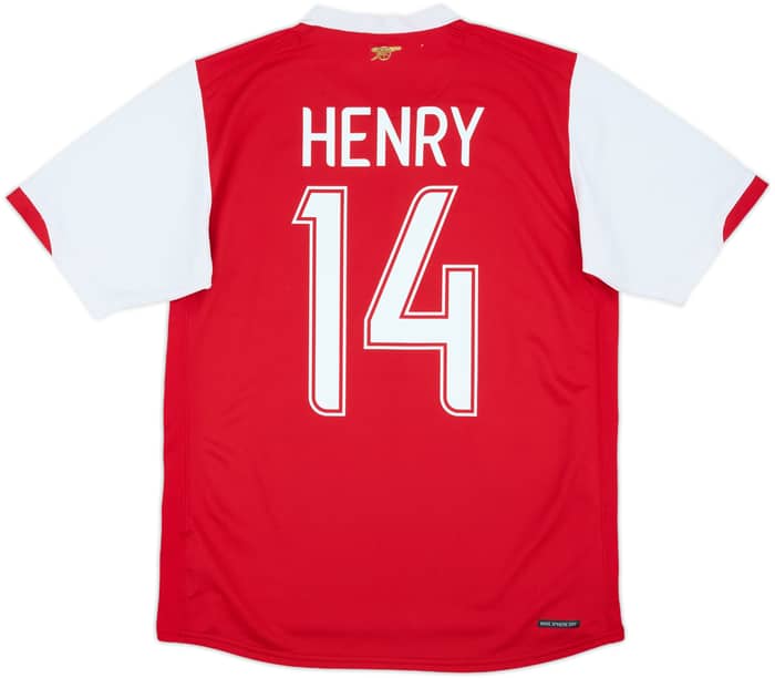 2006-08 Arsenal Home Shirt Henry #14 - 6/10 - (S)